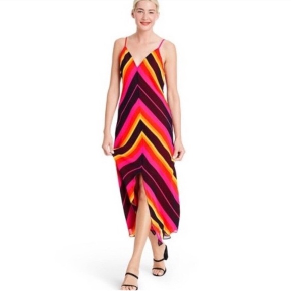 Christopher John Robert for Target Chevron Slip Dress - Picture 3 of 6